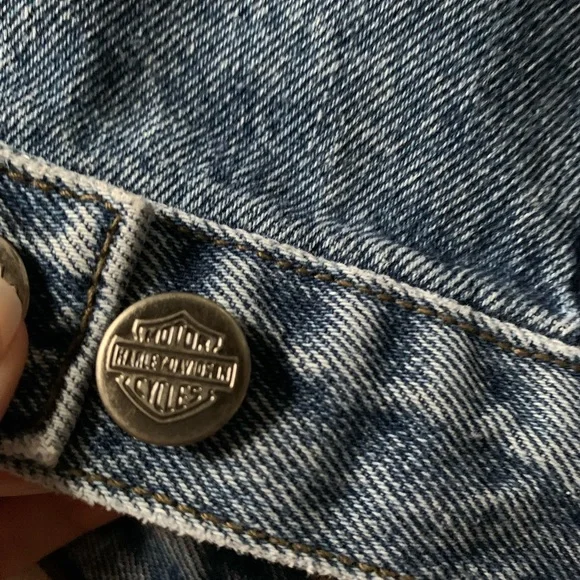 Vintage 1990’s Women’s Harley Davidson Vest - Picture 5 of 8
